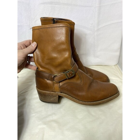 Unbranded men’s harness 9WW side zipper Boots - Picture 6 of 14